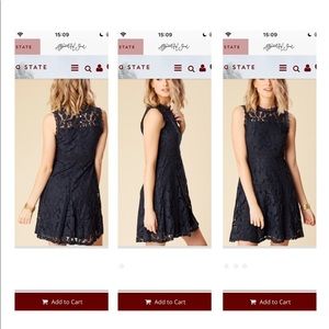 Altar’d State Size Small Blue Dress